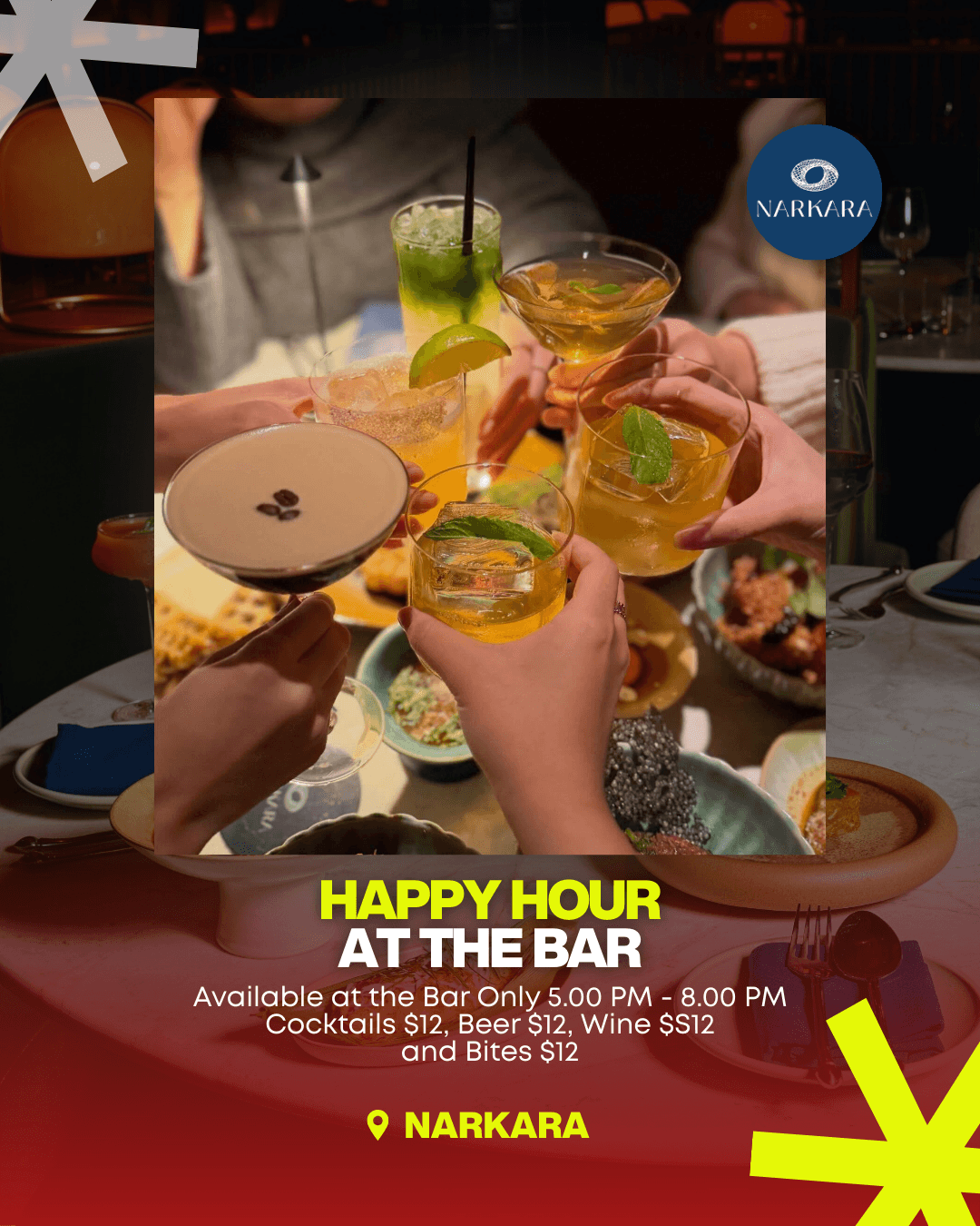 Narkara — Happy Hour at the Bar