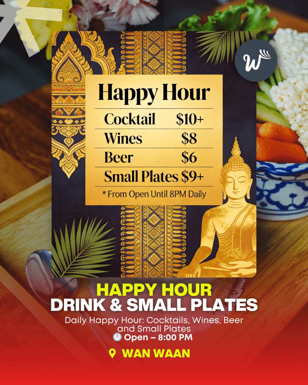 Wan Waan — Daily Happy Hour